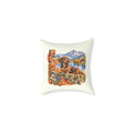 Dachshund Bavarian Alps Autumn Throw Pillow Ivory Home Decor Collection Alpine Lake Dog Decor BarkingDog Shop