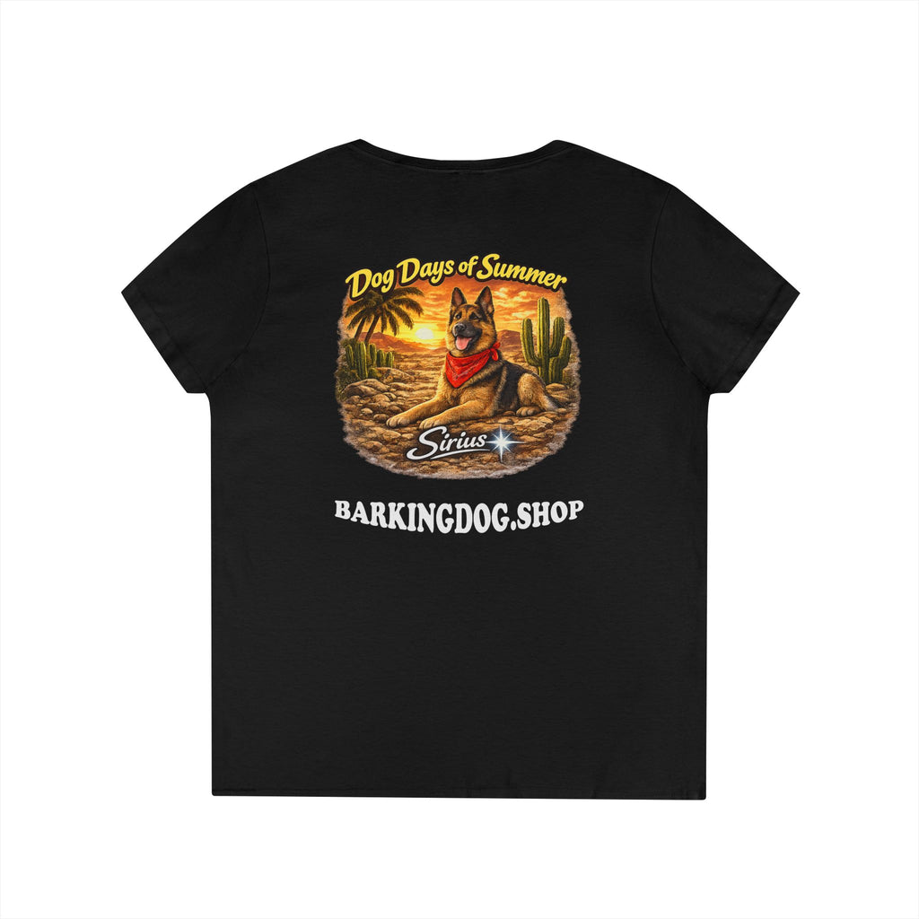 German Shepherd Dog Cactus T-Shirt Wag On™ Dog Days of Summer