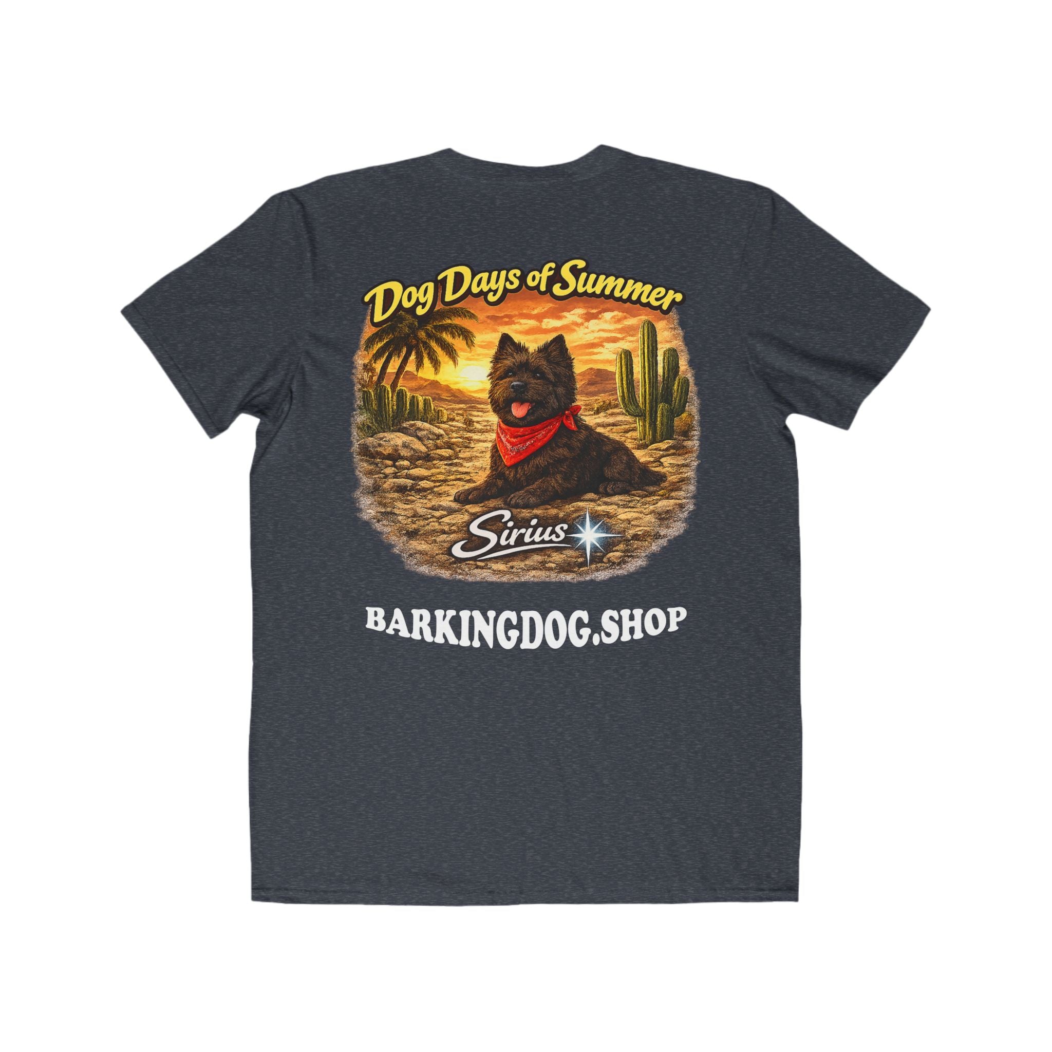 Cairn Terrier Cactus T-Shirt Wag On™ Dog Days of Summer
