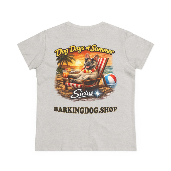 French Bull Dog Beach Chair T-Shirt Wag On™ Dog Days of Summer