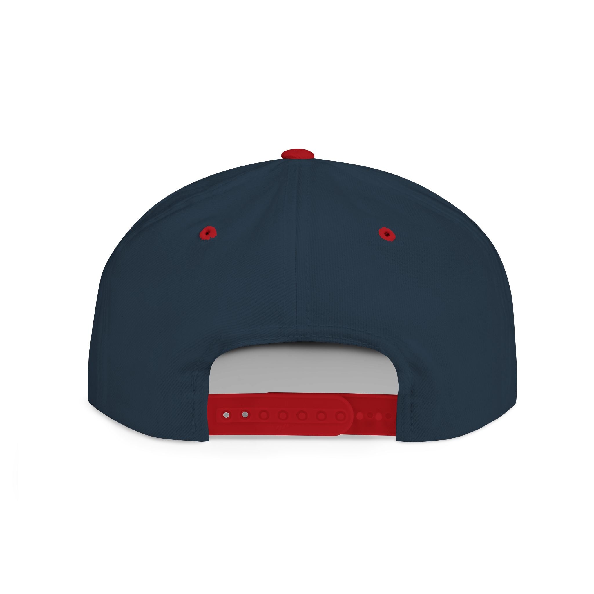 Copy of Wag On Snapback Hat — Embroidered Howling Dog Flat Bill Cap