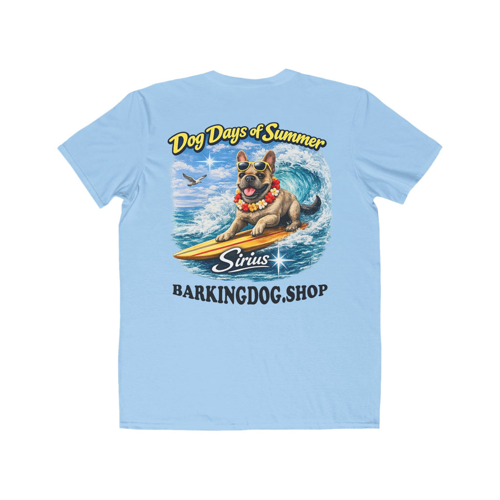 French Bulldog Surfboard T-Shirt Wag On™ Dog Days of Summer