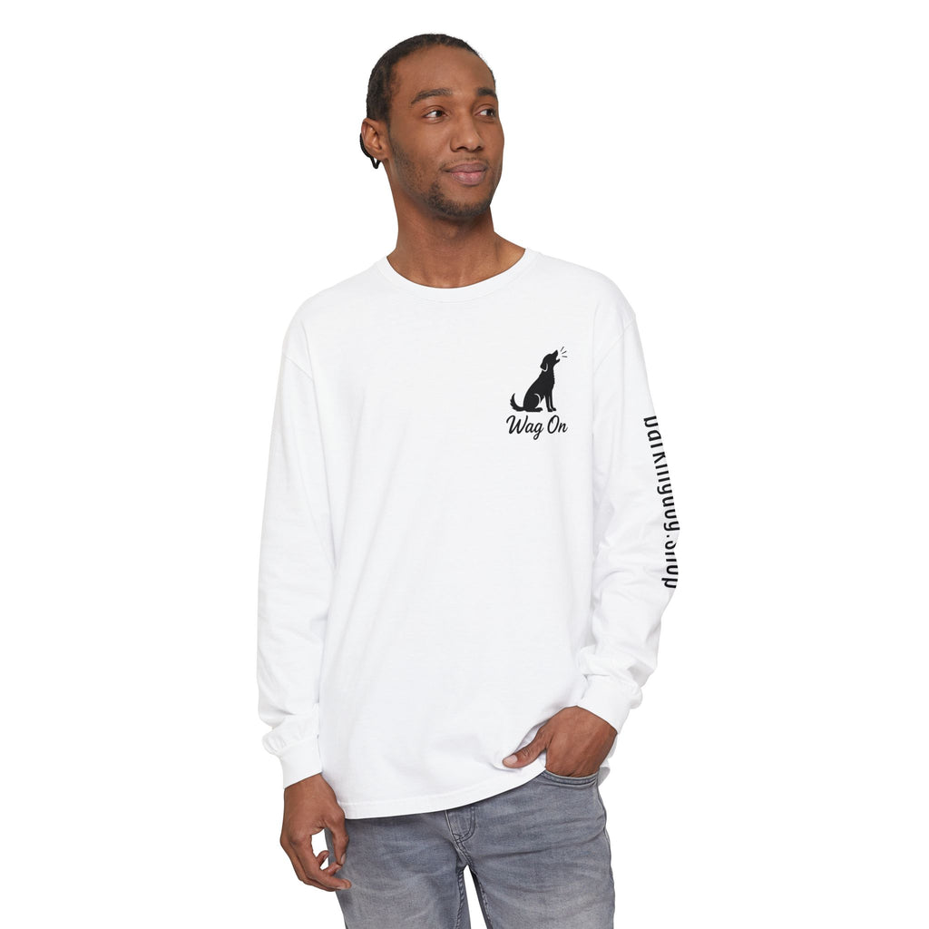 Unisex Garment-dyed Long Sleeve T-Shirt