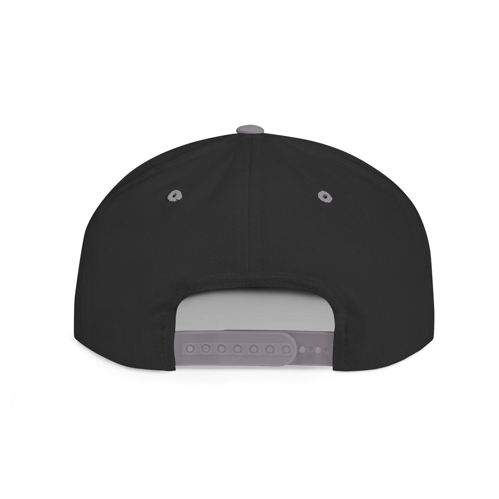 Copy of Wag On Snapback Hat — Embroidered Howling Dog Flat Bill Cap