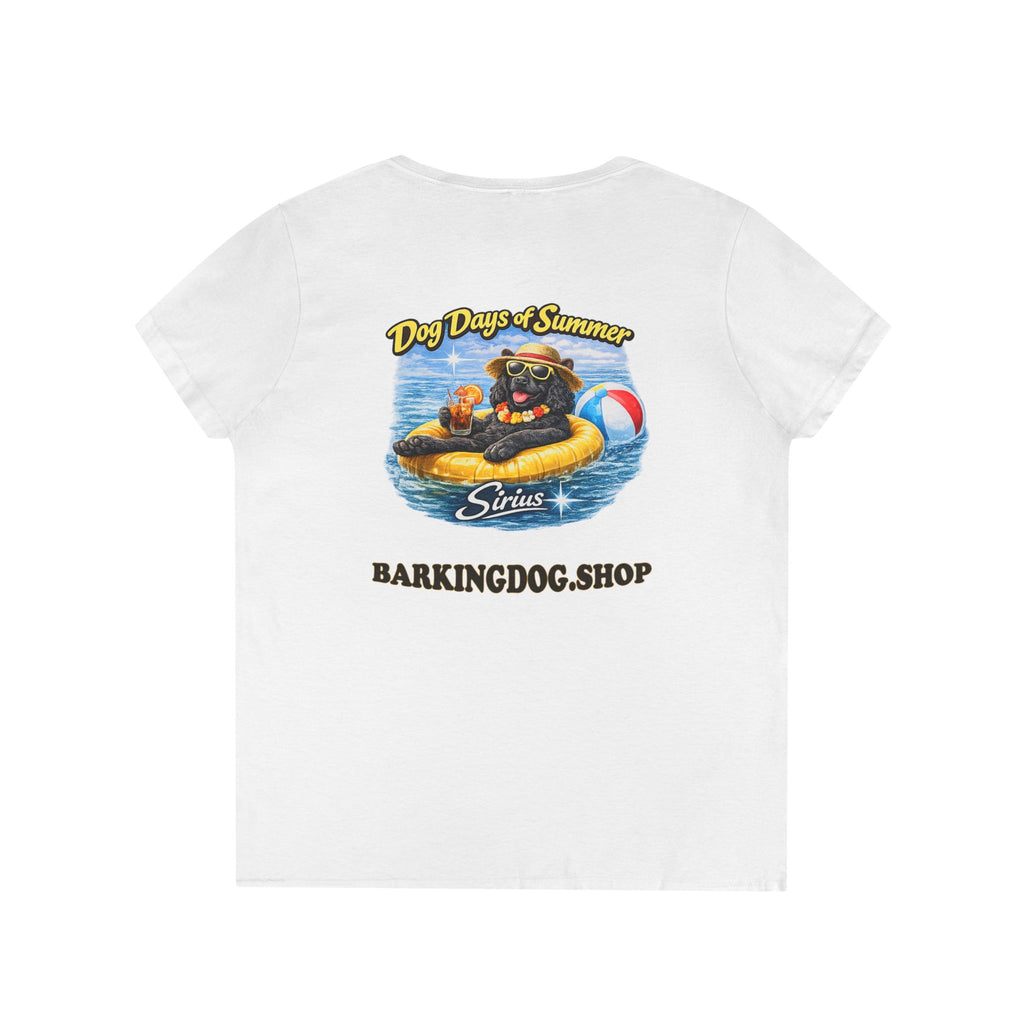 Cocker Spaniel Dog Inner Tube T-Shirt Wag On™ Dog Days of Summer