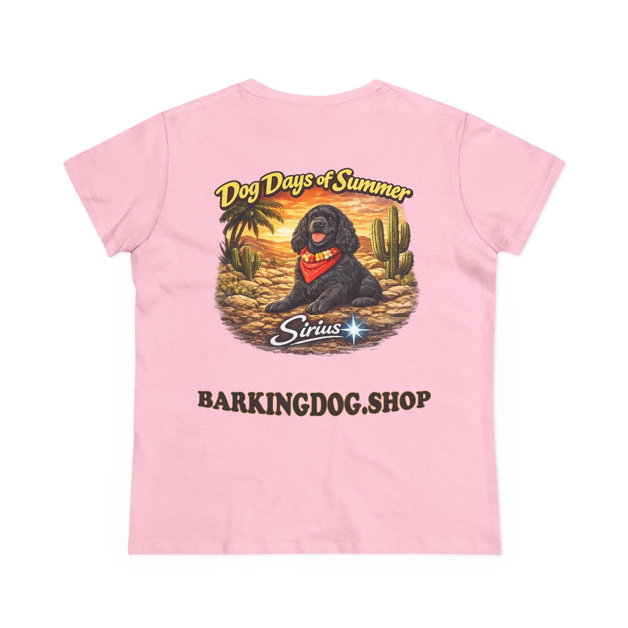 Cocker Spaniel Cactus T-Shirt Wag On™ Dog Days of Summer