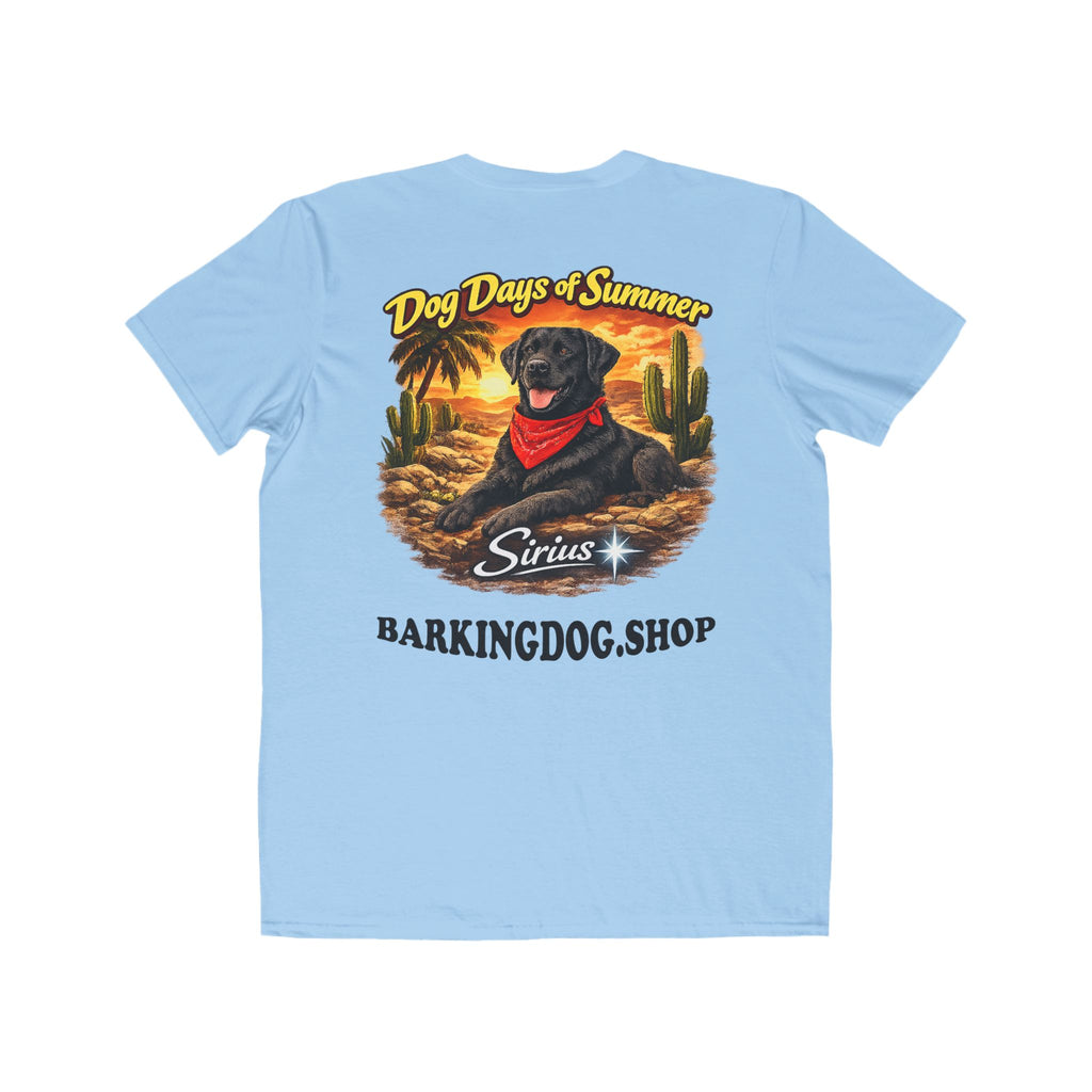 Black Labrador Cactus T-Shirt Wag On™ Dog Days of Summer