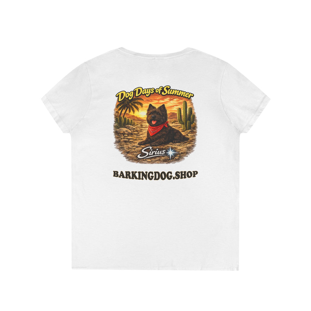 Cairn Terrier Dog Cactus T-Shirt Wag On™ Dog Days of Summer
