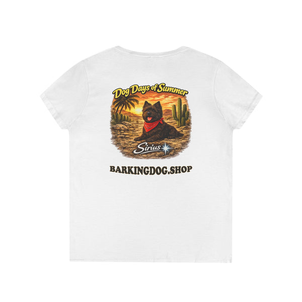 Cairn Terrier Dog Cactus T-Shirt Wag On™ Dog Days of Summer