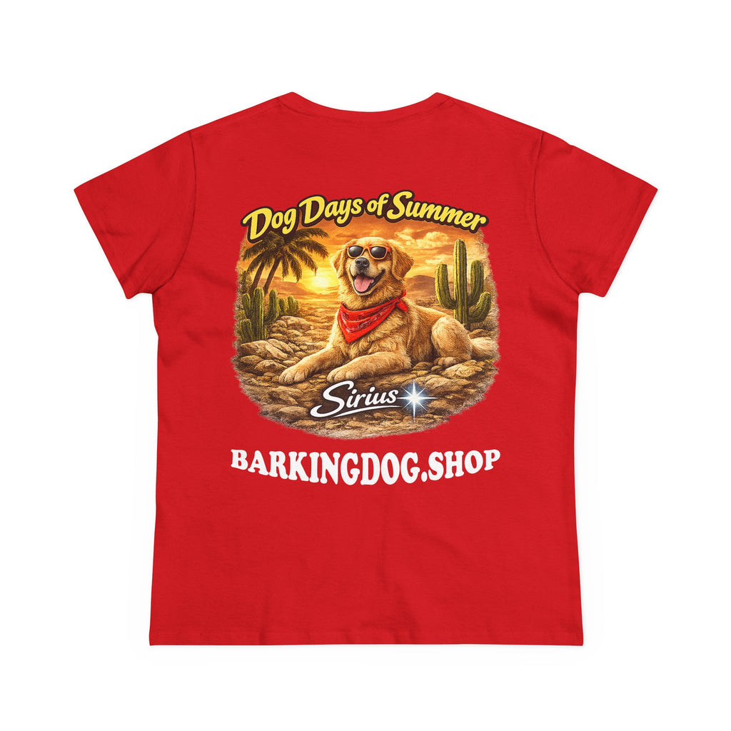Golden Retriever Dog Cactus T-Shirt Wag On™ Dog Days of Summer