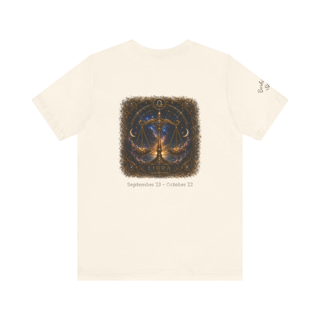 Libra Zodiac T-Shirt — Astrological Scales Graphic Tee