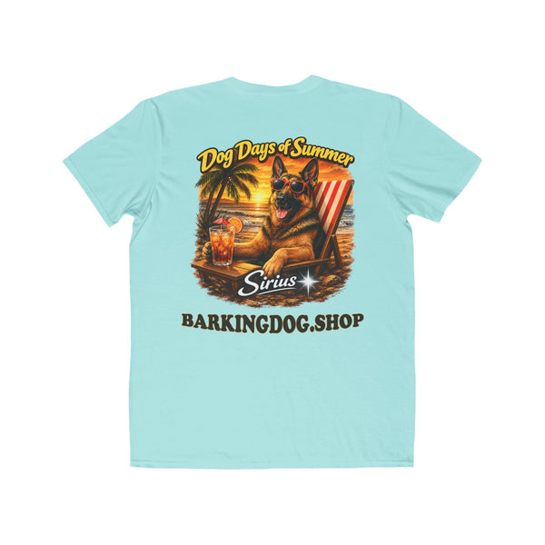 German Shepherd Beach Chair T-Shirt Wag On™ Dog Days of Summer