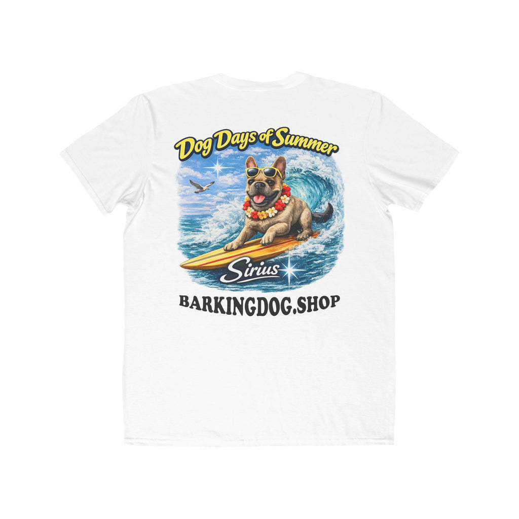 French Bulldog Surfboard T-Shirt Wag On™ Dog Days of Summer