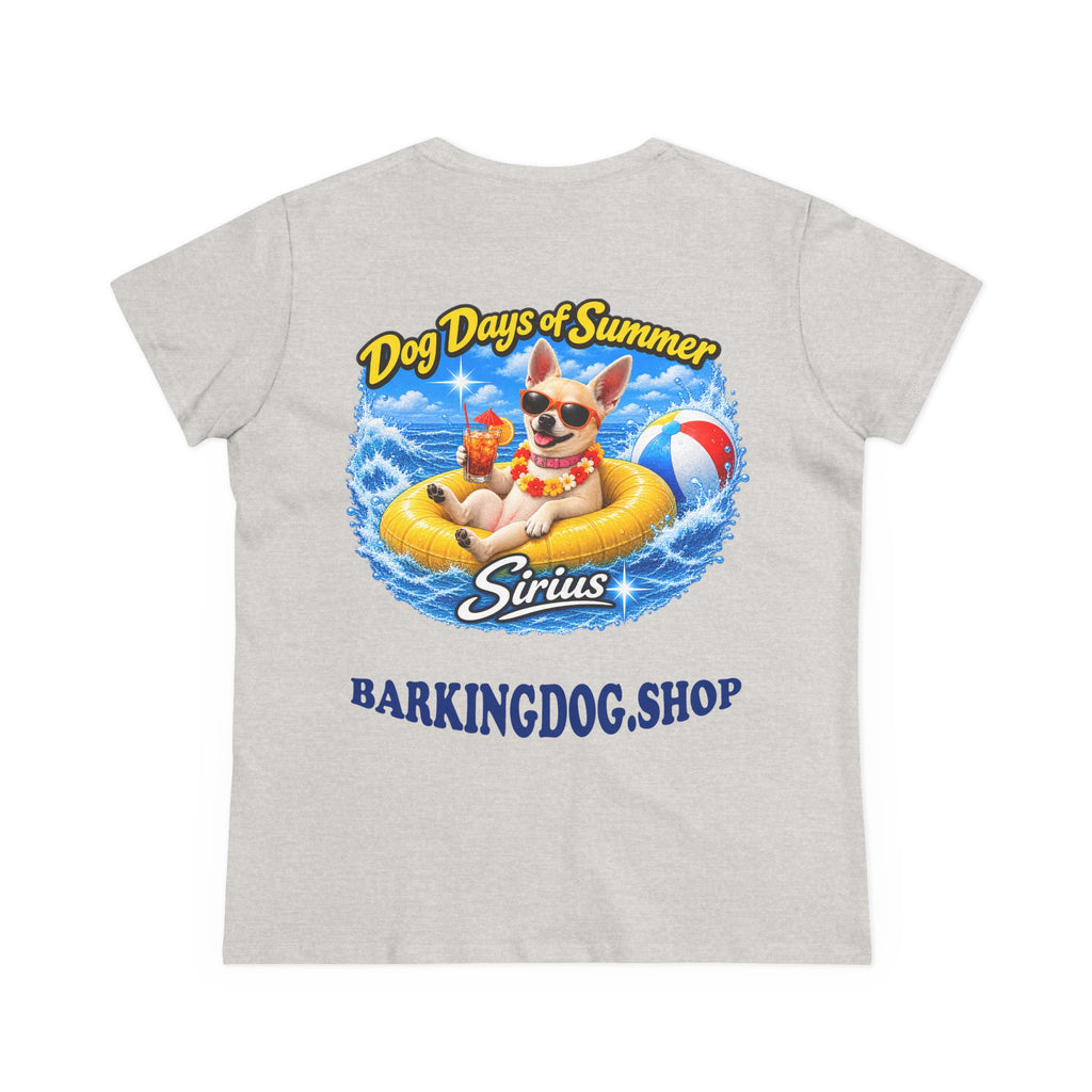 Chihuahua Inner Tube T Shirt Dog Days Of Summer Beach Dog Lover Graphic Tee Wag On BarkingDog Shop