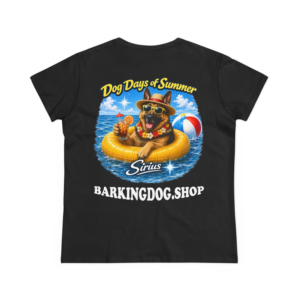 German Shepherd Inner Tube T-Shirt Wag On™ Dog Days of Summer