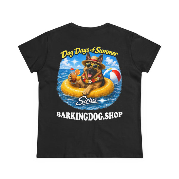 German Shepherd Inner Tube T-Shirt Wag On™ Dog Days of Summer