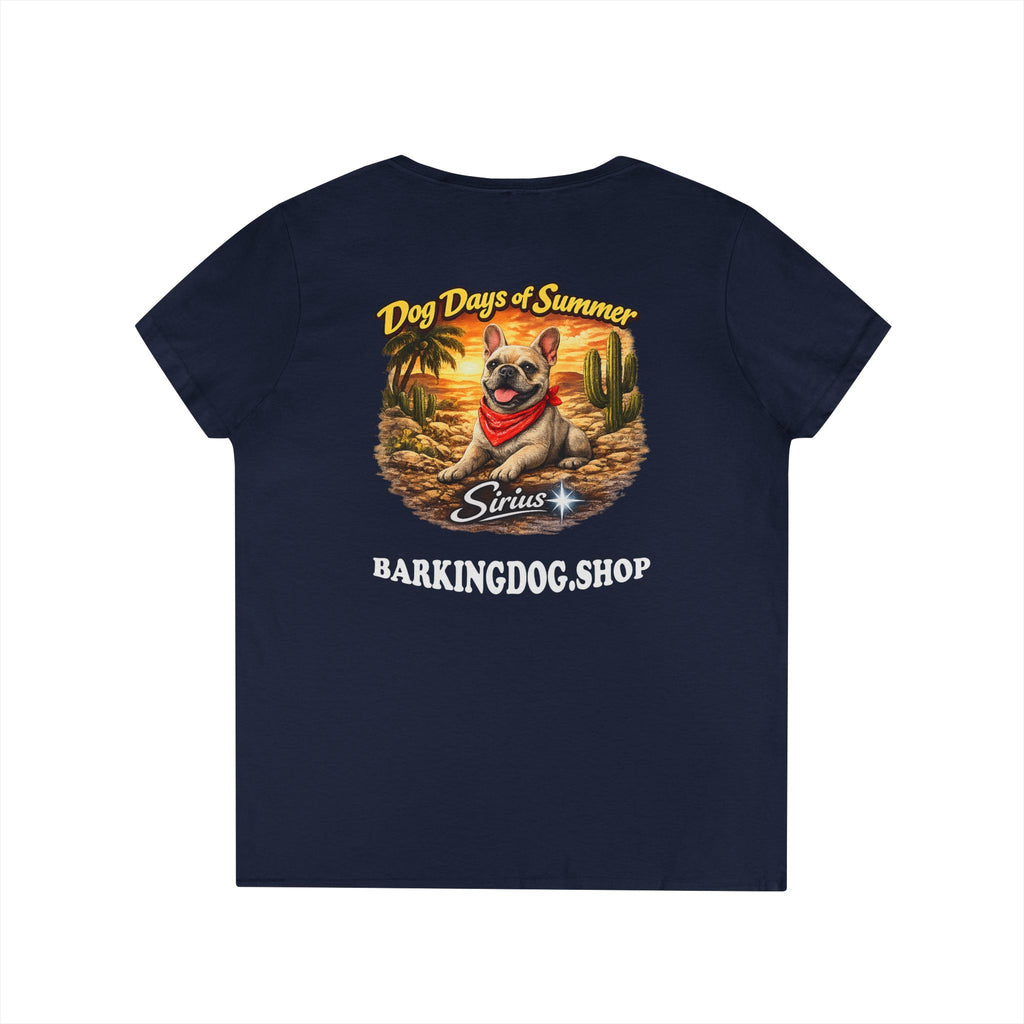 French Bull Dog Cactus T-Shirt Wag On™ Dog Days of Summer