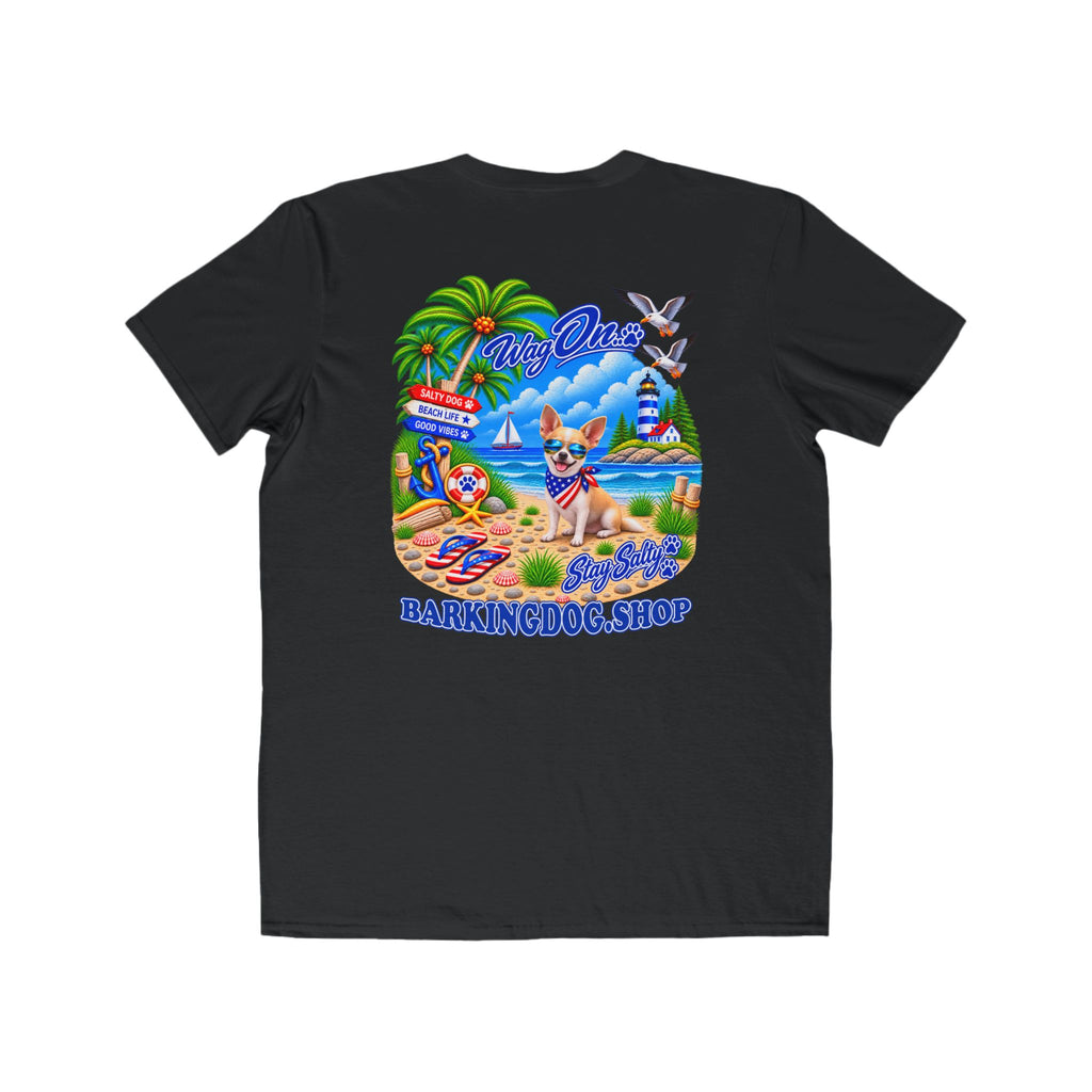 Chihuahua Stay Salty T Shirt Beach Collection Salty Pup Beach Life Graphic Tee Wag On BarkingDog Shop