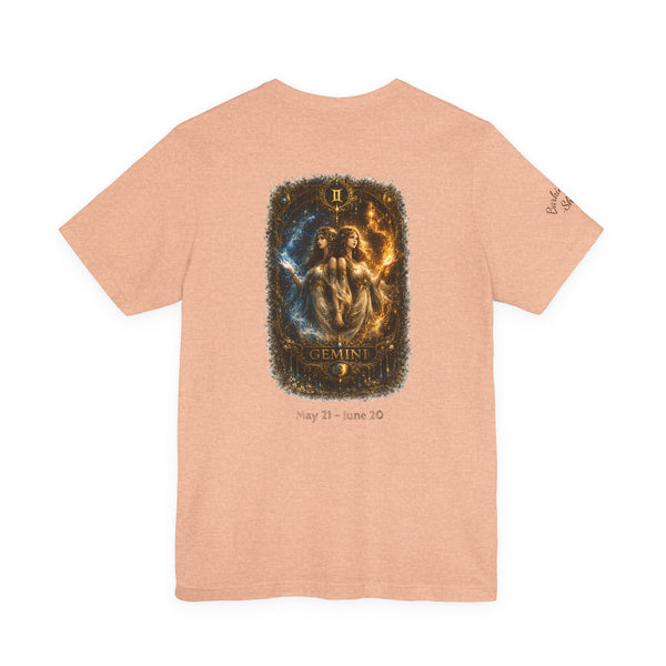 Gemini Zodiac T‑Shirt — Twin Constellation Astrology Tee