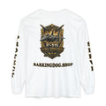 F-15 Strike Eagle Long Sleeve Tee — Barking Dog 'Wag On' Military Air Force Tribute