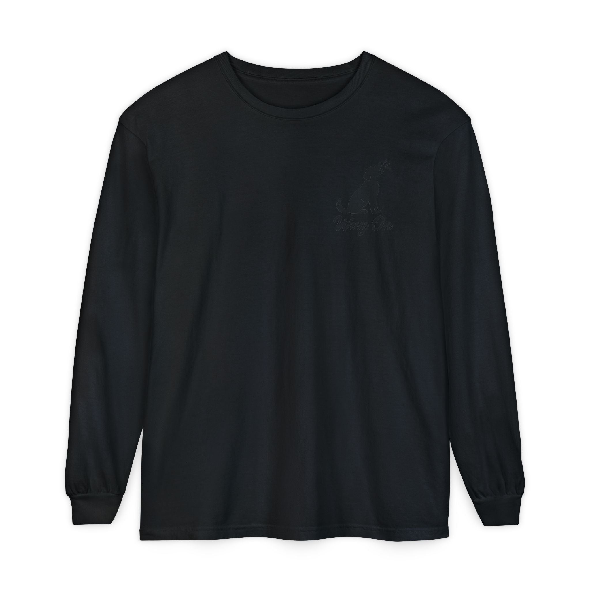 Freedom 250 Grand Prix Long Sleeve T-Shirt — "Wag On" Dog Rally Race Tee