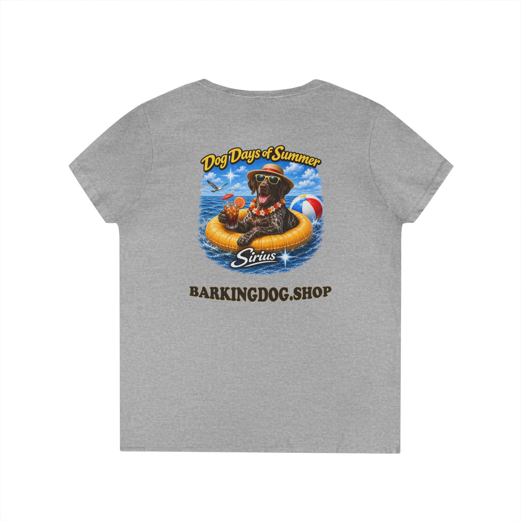 German Shorthair Pointer Inner Tube T-Shirt Wag On™ Dog Days of Summer