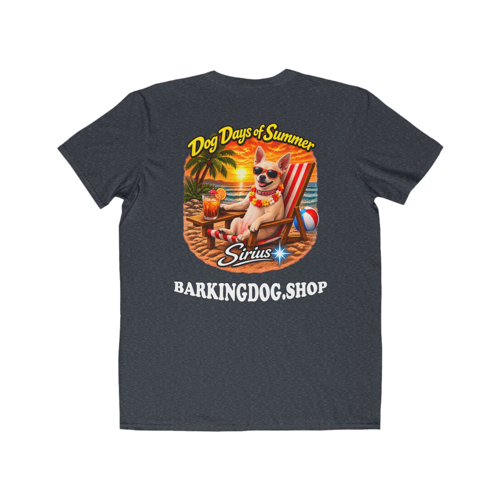 Chihuahua Beach Chair T Shirt Dog Days Of Summer Beach Dog Lover Graphic Tee Wag On BarkingDog Shop