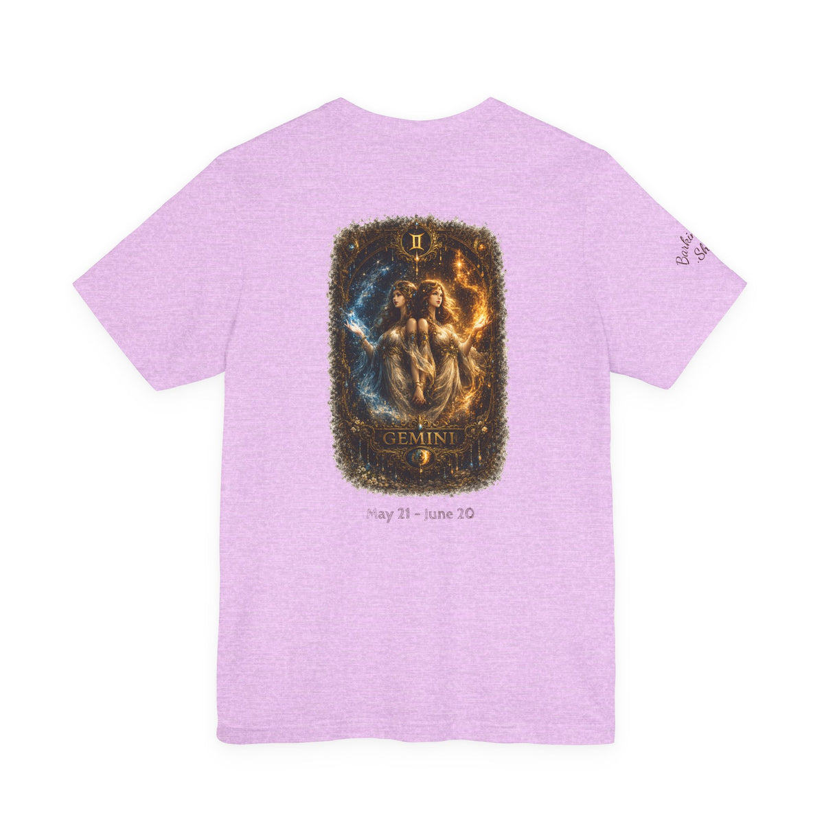 Gemini Zodiac T‑Shirt — Twin Constellation Astrology Tee
