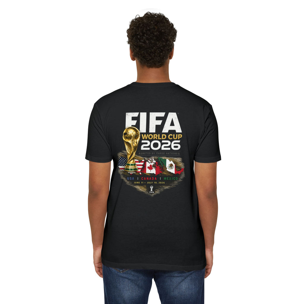 FIFA World Cup 2026 T-Shirt — USA Canada Mexico Official Souvenir Tee
