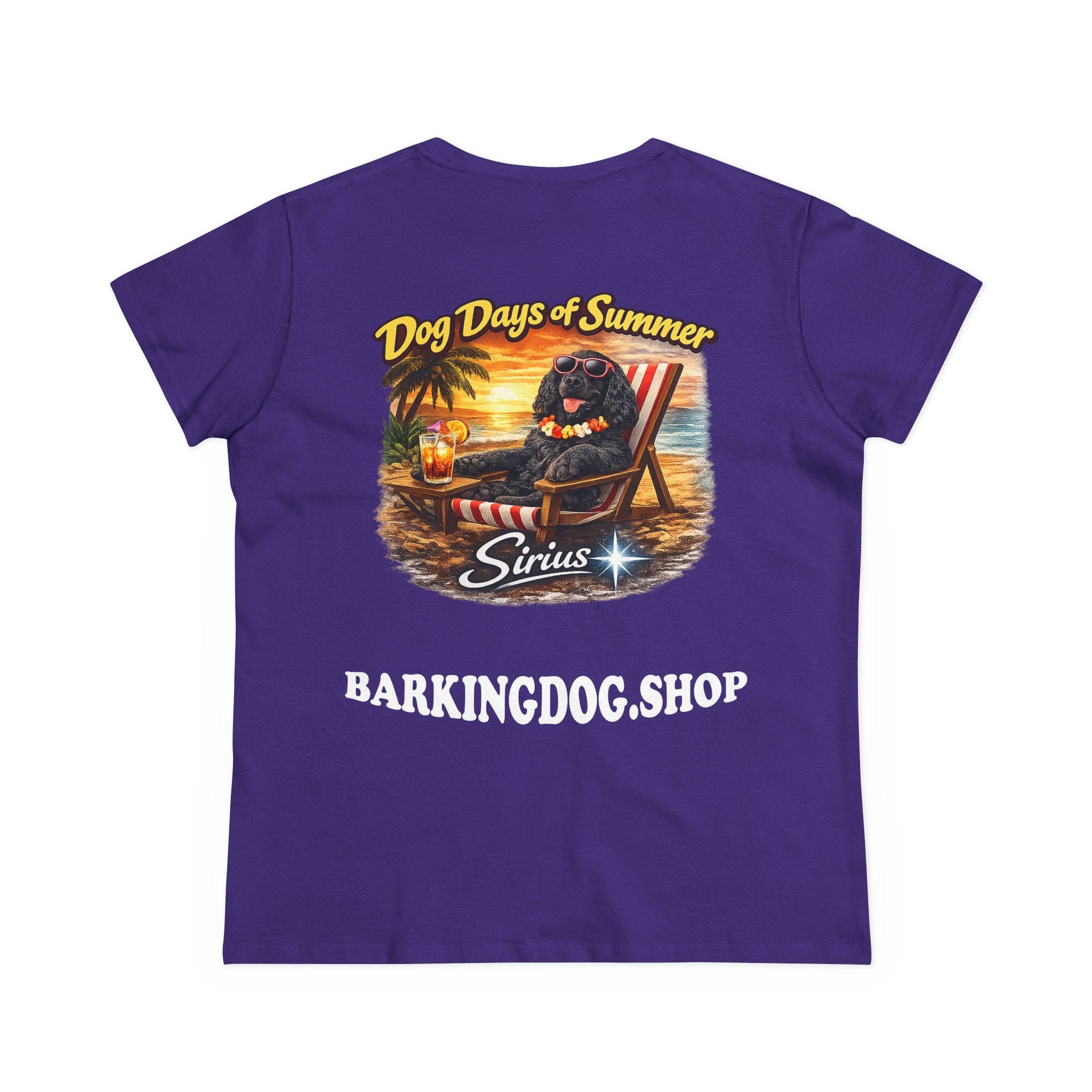 Cocker Spaniel Dog Beach Chair T-Shirt Wag On™ Dog Days of Summer