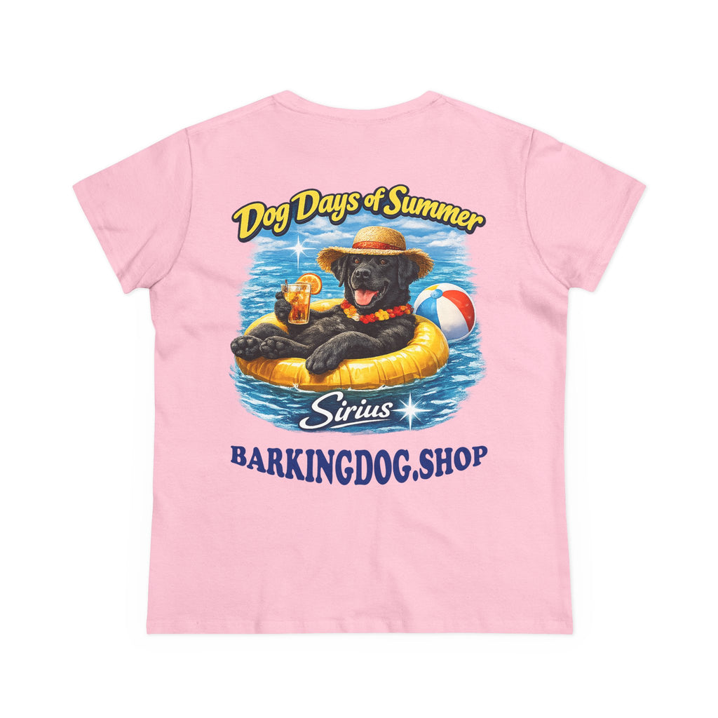 Black Labrador Dog Inner Tube T-Shirt Wag On™ Dog Days of Summer