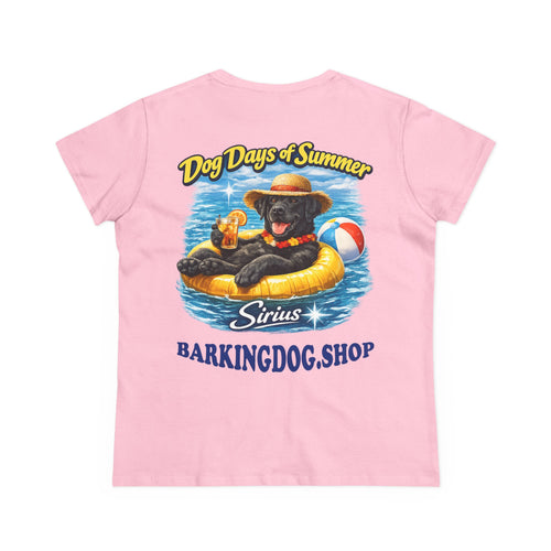 Black Labrador Dog Inner Tube T-Shirt Wag On™ Dog Days of Summer