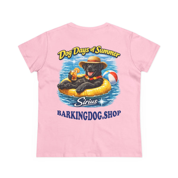 Black Labrador Dog Inner Tube T-Shirt Wag On™ Dog Days of Summer