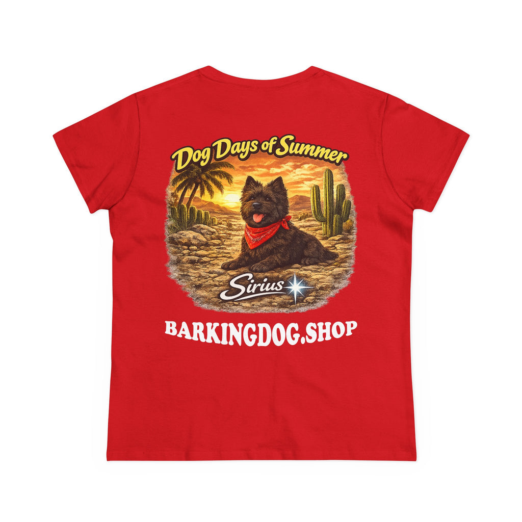 Cairn Terrier Dog Cactus T-Shirt Wag On™ Dog Days of Summer