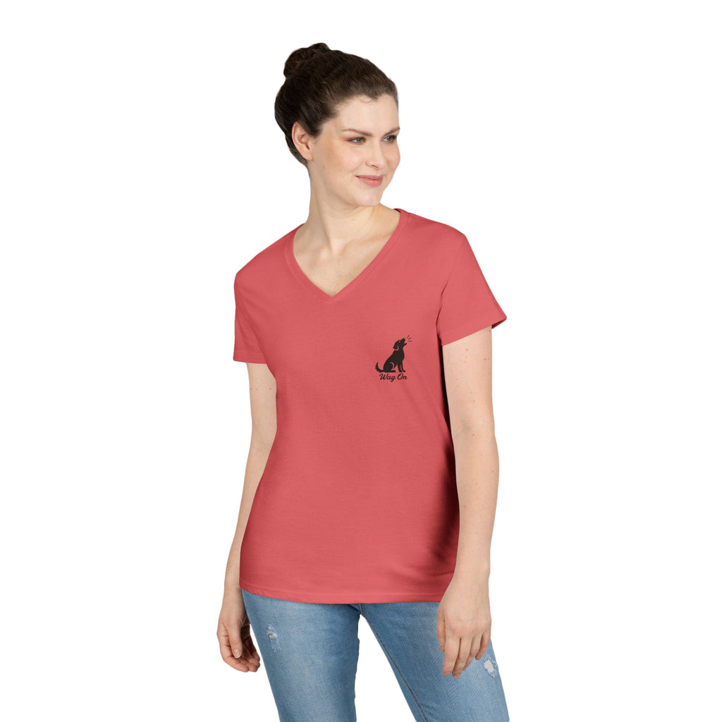 German Shorthair Pointer Surfboard T-Shirt Wag On™ Dog Days of Summer