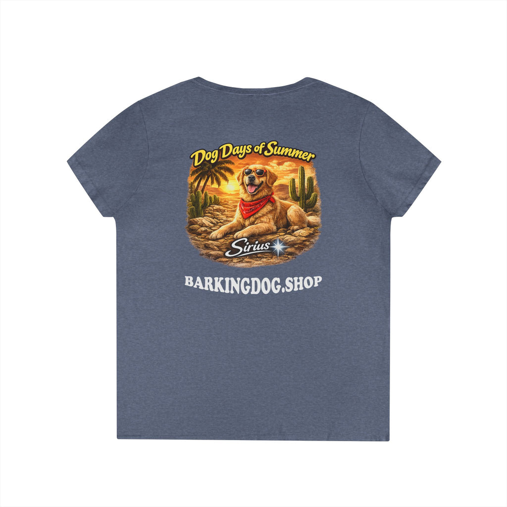 Golden Retriever Dog Cactus T-Shirt Wag On™ Dog Days of Summer