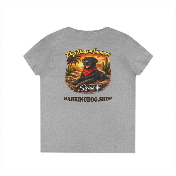 Black Labrador Dog Cactus T-Shirt Wag On™ Dog Days of Summer