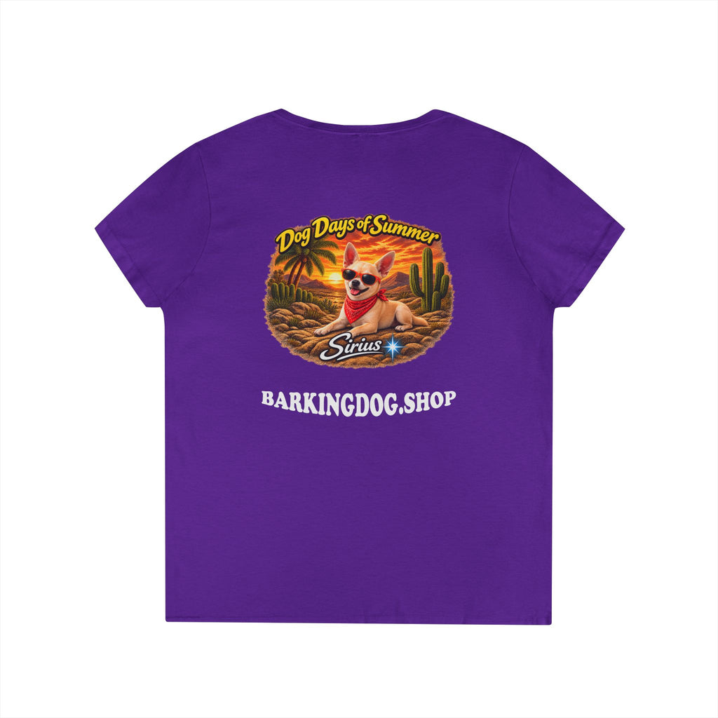 Chihuahua Cactus T Shirt Dog Days Of Summer Beach Dog Lover Graphic Tee Wag On BarkingDog Shop