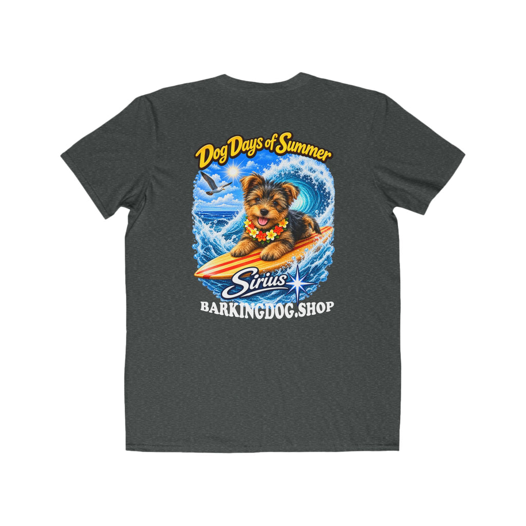 Yorkshire Terrier Surfboard T Shirt Dog Days Of Summer Beach Dog Lover Graphic Tee Wag On BarkingDog Shop