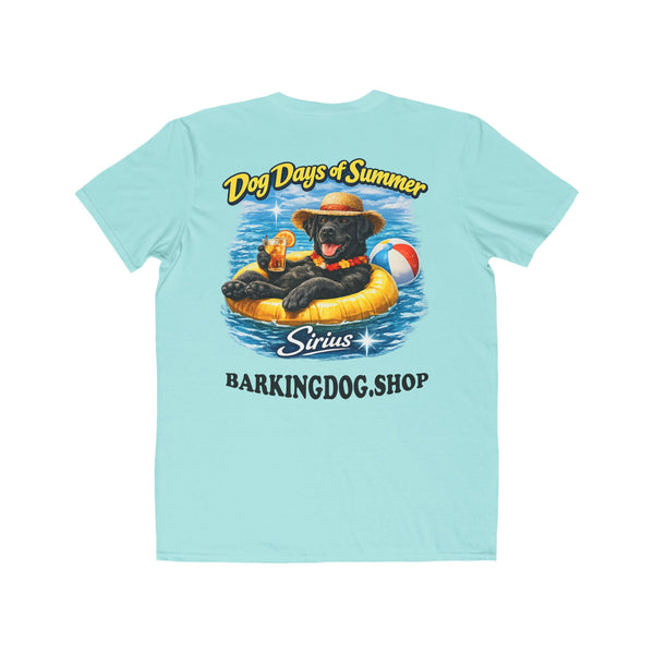 Black Labrador Inner Tube T-Shirt Wag On™ Dog Days of Summer