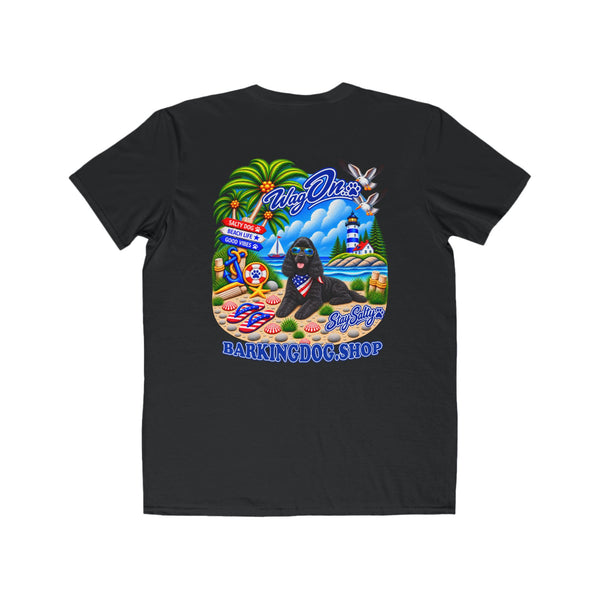Cocker Spaniel Stay Salty T Shirt Beach Collection Salty Pup Beach Life Graphic Tee Wag On BarkingDog Shop