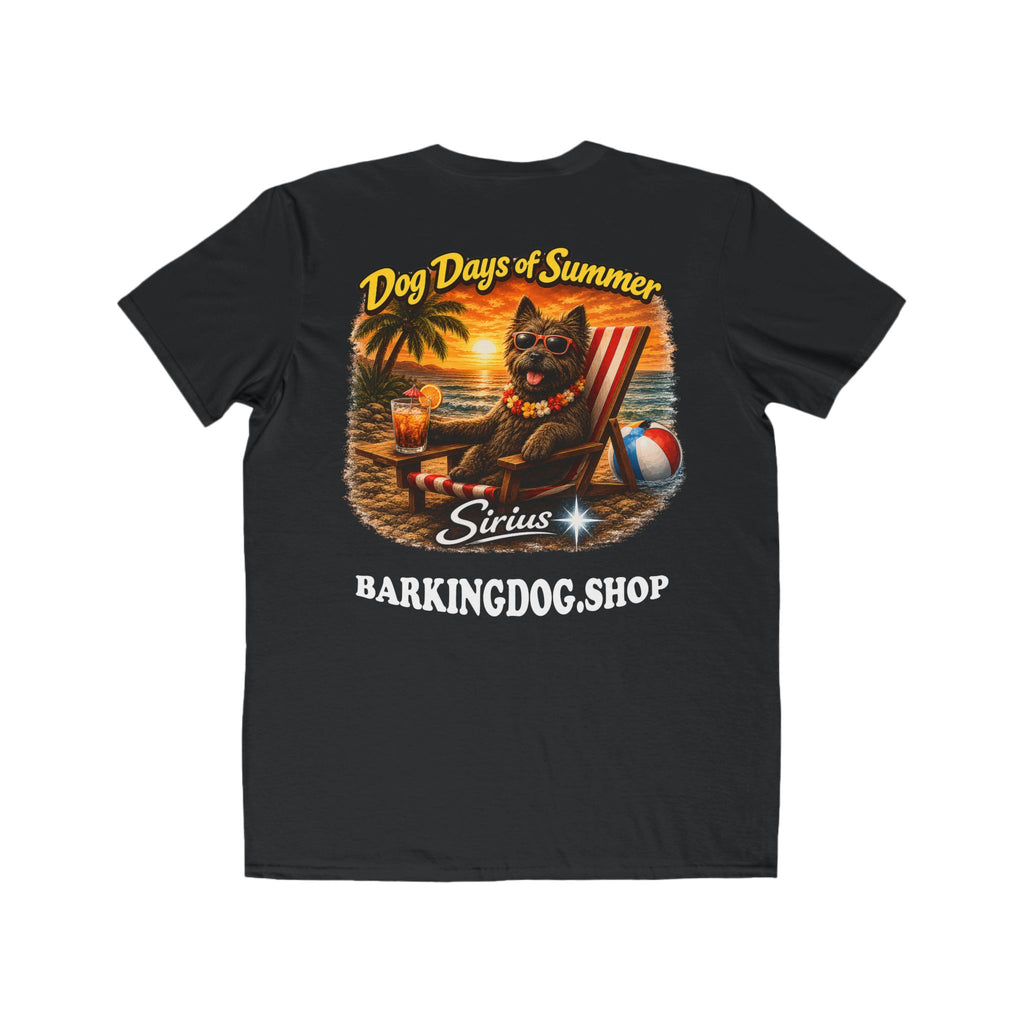 Cairn Terrier Beach Chair T-Shirt Wag On™ Dog Days of Summer