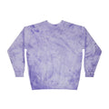 Future City Yellow Tie-Dye Crewneck Sweatshirt