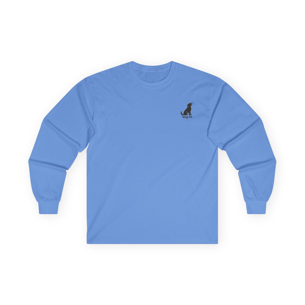 Chihuahua Stay Salty Pup Long Sleeve T Shirt Beach Collection Coastal Dog Graphic Tee Wag On BarkingDog Shop