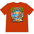 Yorkshire Terrier Beach Life Canine T Shirt Beach Collection Living the Beach Life Tropical Graphic Tee Wag On BarkingDog Shop