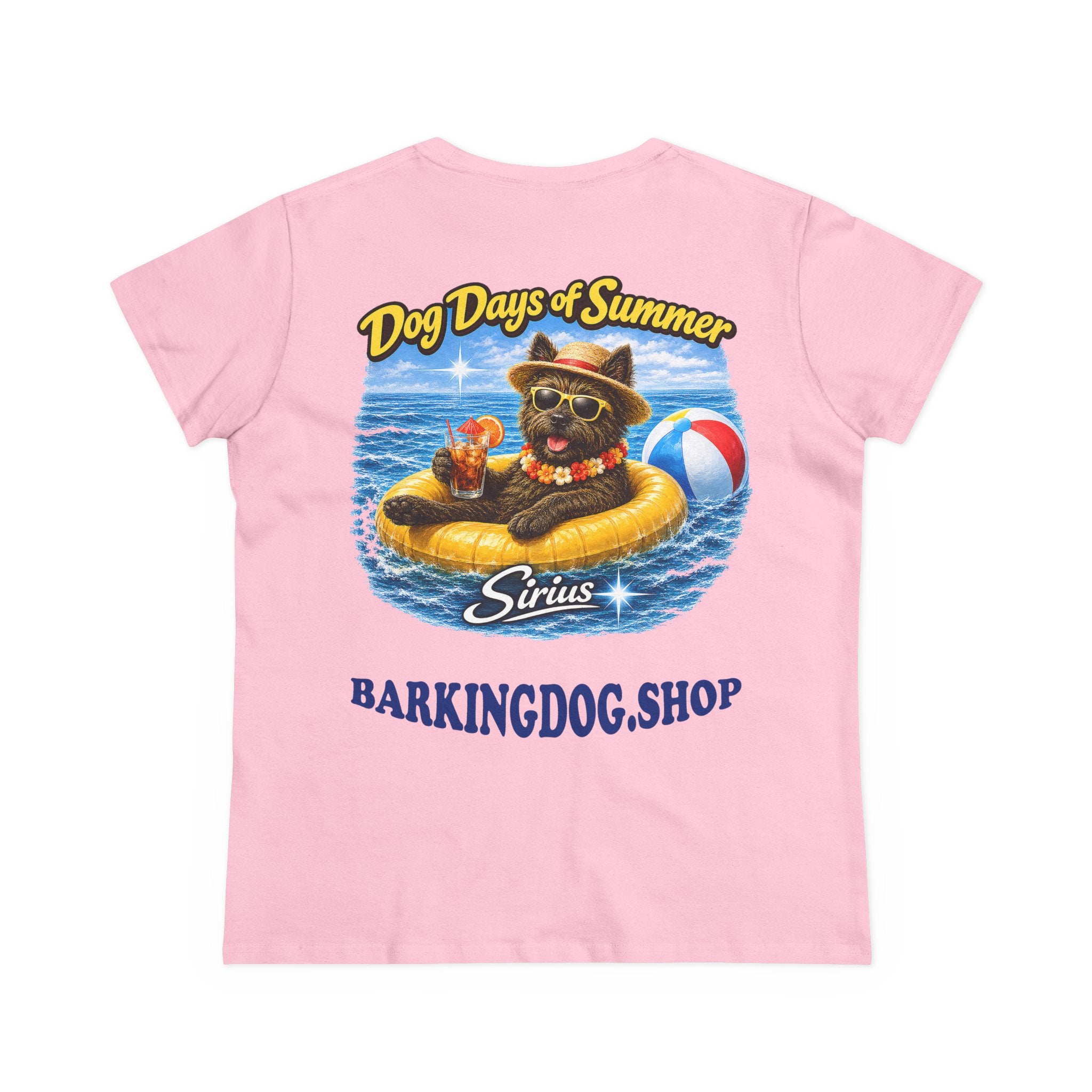Cairn Terrier Dog Inner Tube T-Shirt Wag On™ Dog Days of Summer