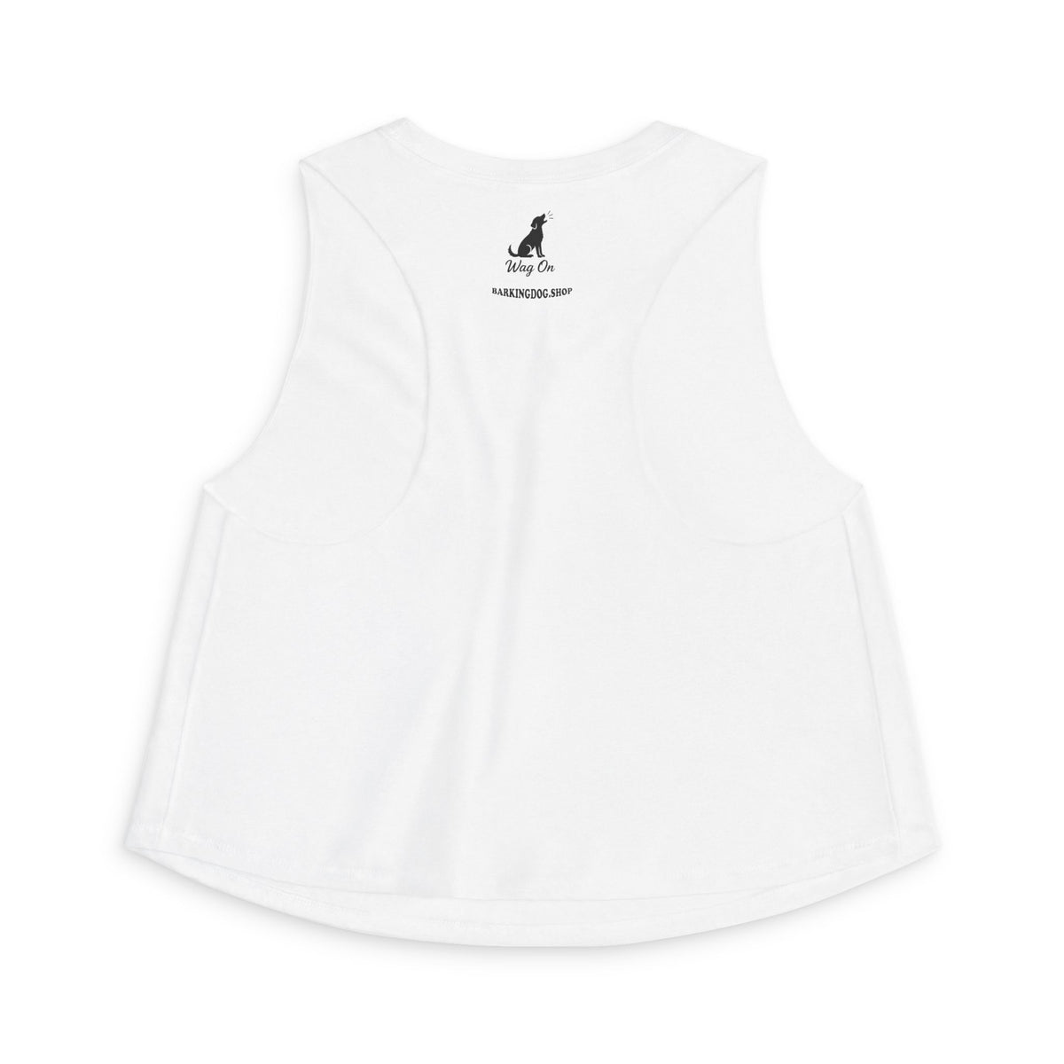 Waterhorse Beach Crop Top — Wave Unicorn Graphic Women's Summer Tank