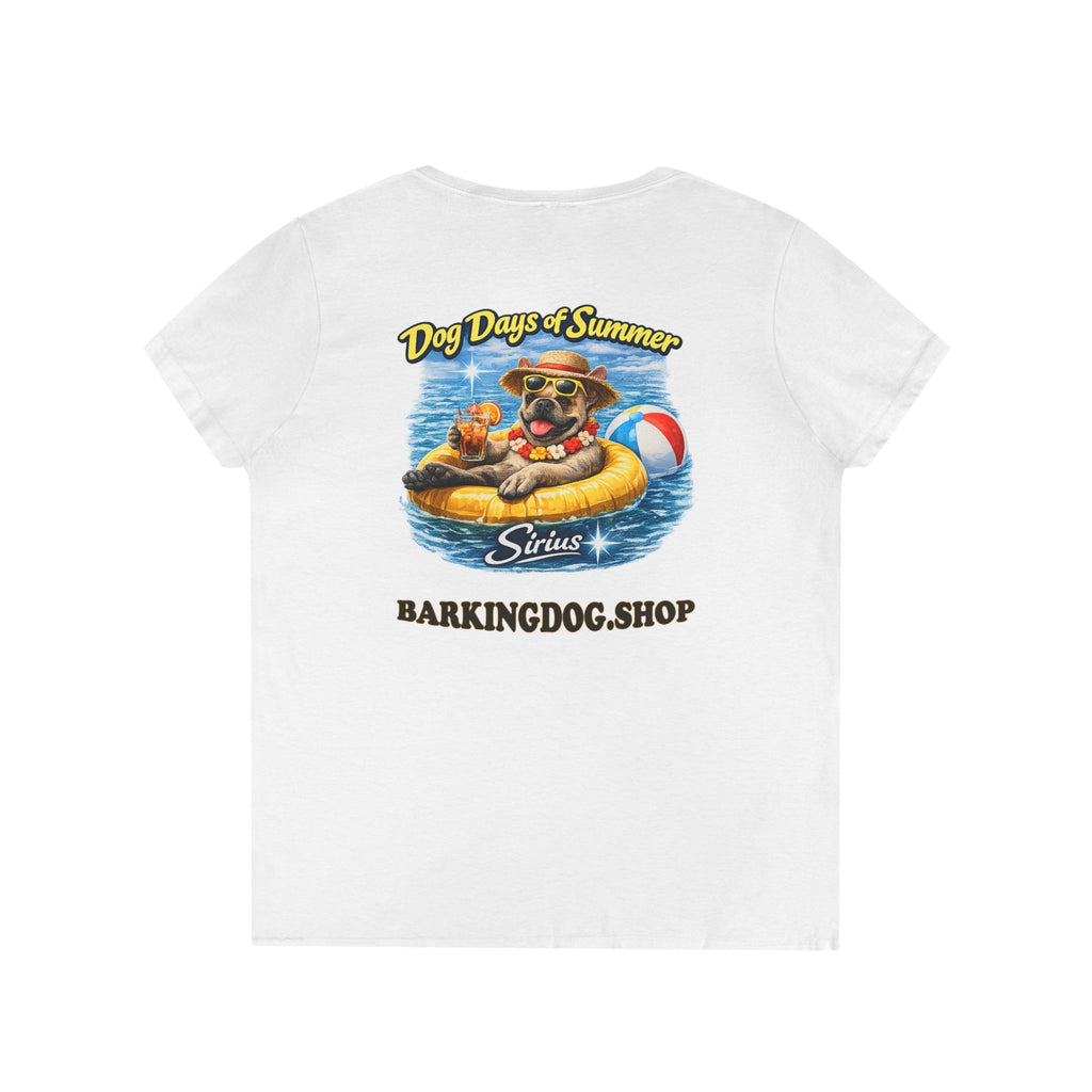 French Bull Dog Inner Tube T-Shirt Wag On™ Dog Days of Summer