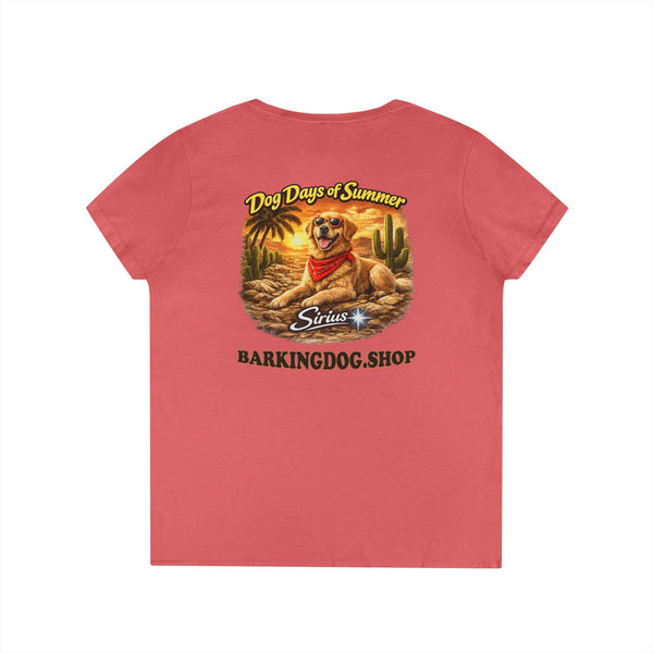 Golden Retriever Dog Cactus T-Shirt Wag On™ Dog Days of Summer