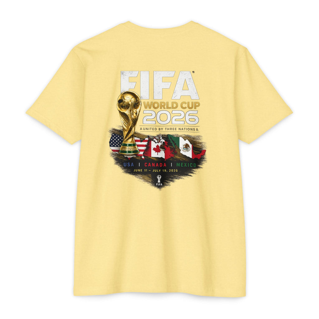 FIFA World Cup 2026 T-Shirt — USA Canada Mexico Official Souvenir Tee